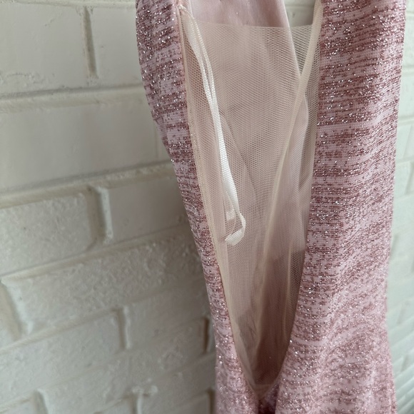 NWT JOVANI 47075 Elegant Sleeveless Pink Evening Gown Size 8 - Picture 11 of 17